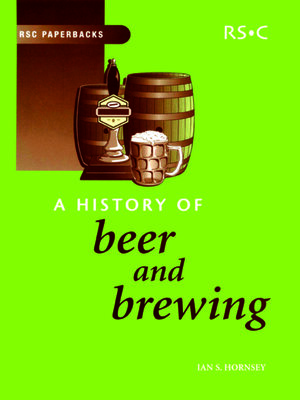 cover image of A History of Beer and Brewing